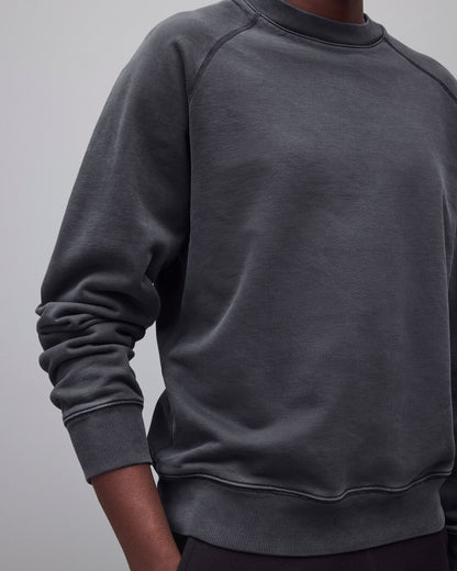 Midweight Terry Fadeaway Standard Crewneck