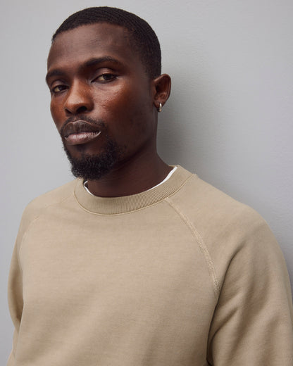 Midweight Terry Fadeaway Standard Crewneck