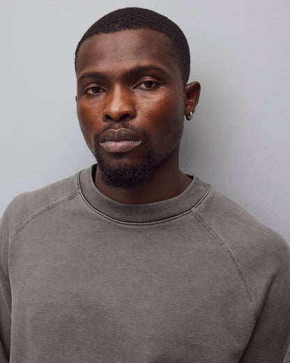 Midweight Terry Fadeaway Standard Crewneck