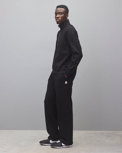 Midweight Terry Standard Half Zip Sweatshirt