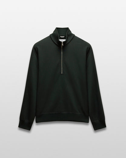 Midweight Terry Standard Half Zip Sweatshirt