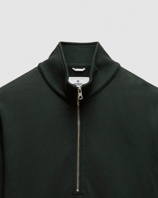 Midweight Terry Standard Half Zip Sweatshirt