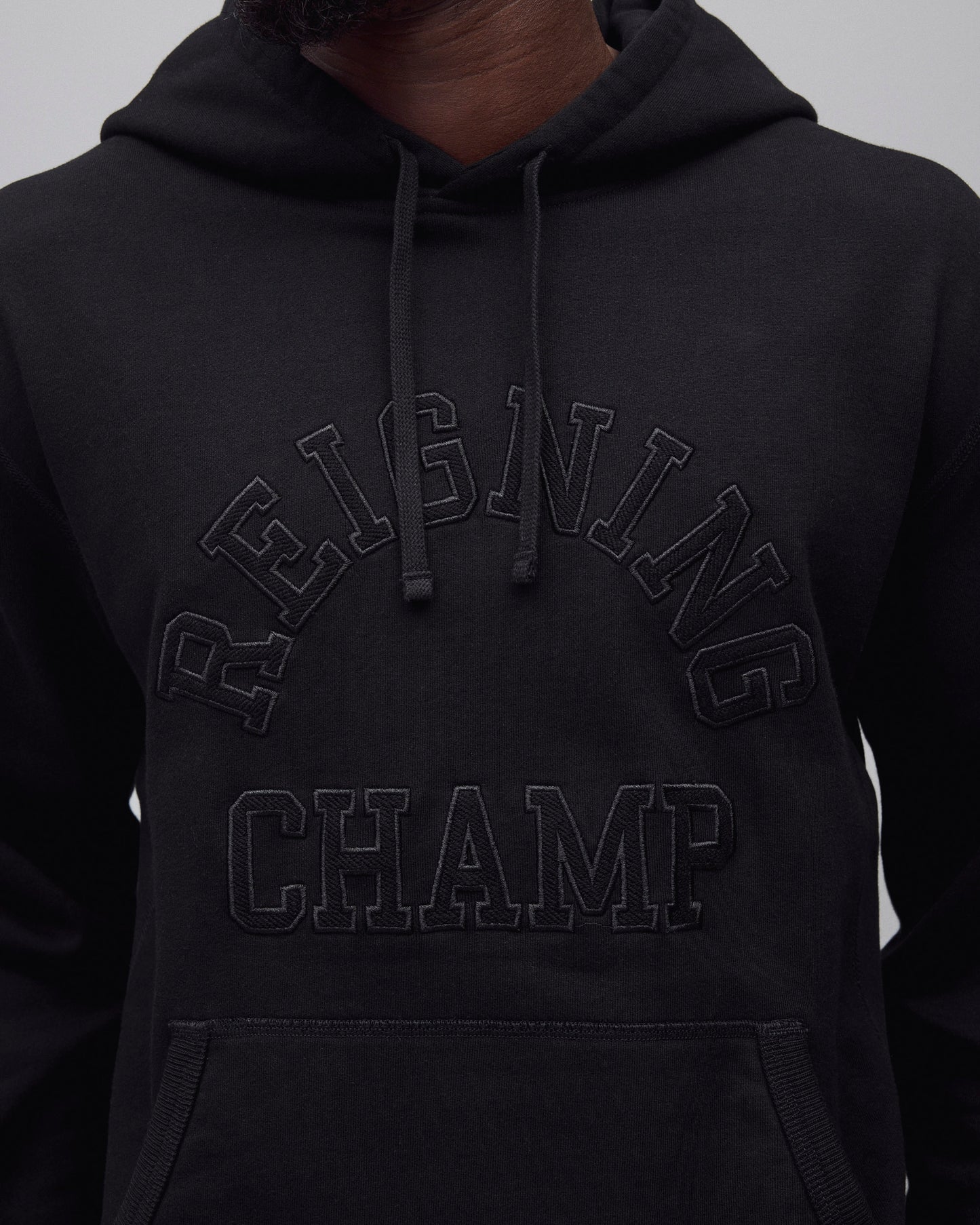 Midweight Terry Arch Logo Standard Hoodie
