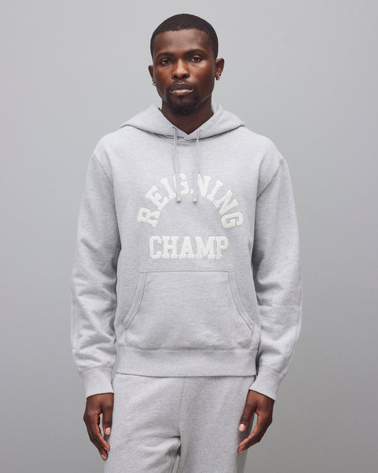 Midweight Terry Arch Logo Standard Hoodie