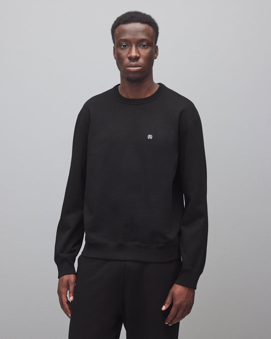Midweight Terry Monogram Standard Crewneck