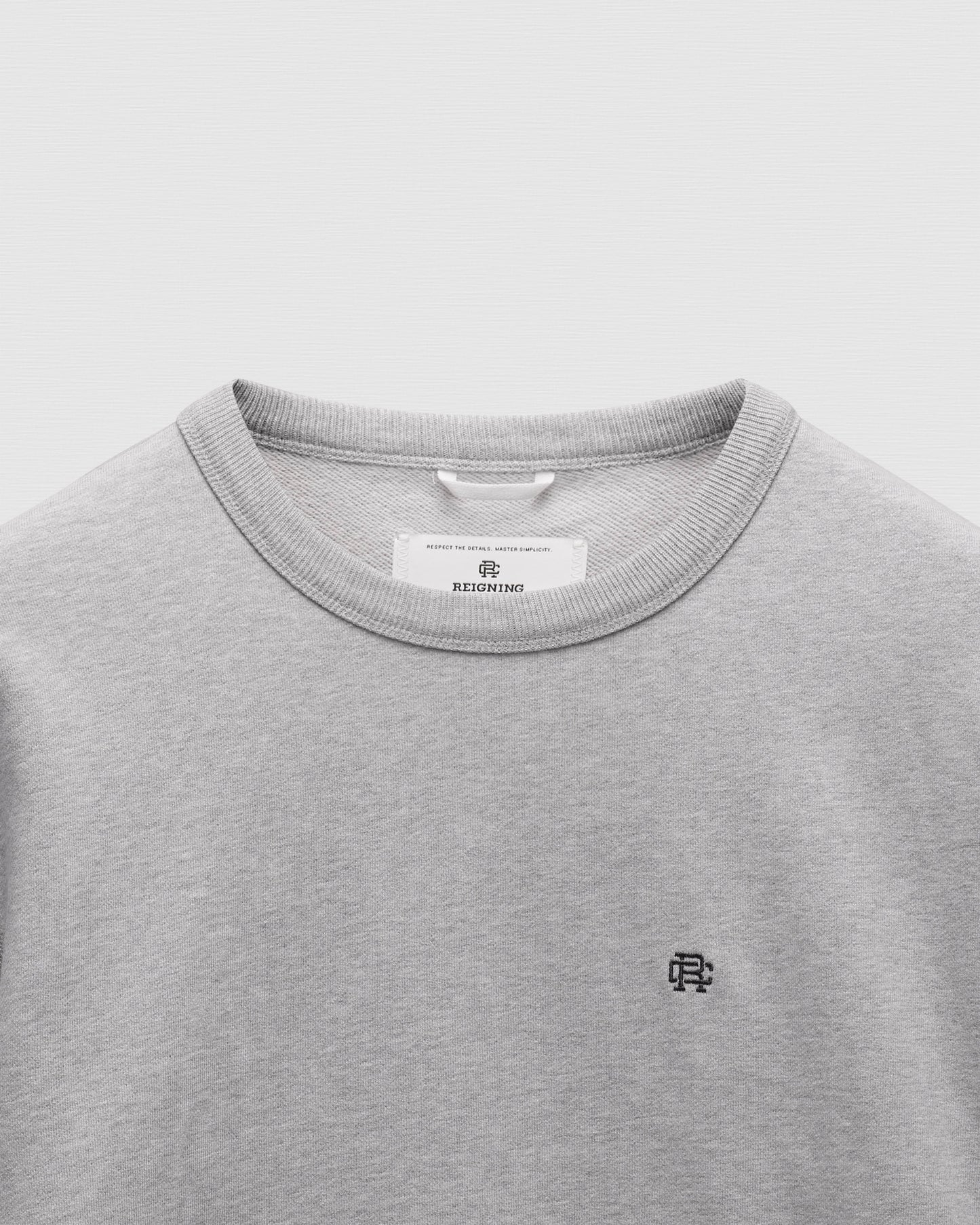 Midweight Terry Monogram Standard Crewneck