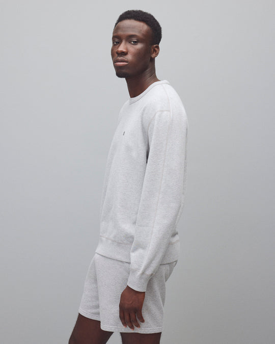 Midweight Terry Monogram Standard Crewneck