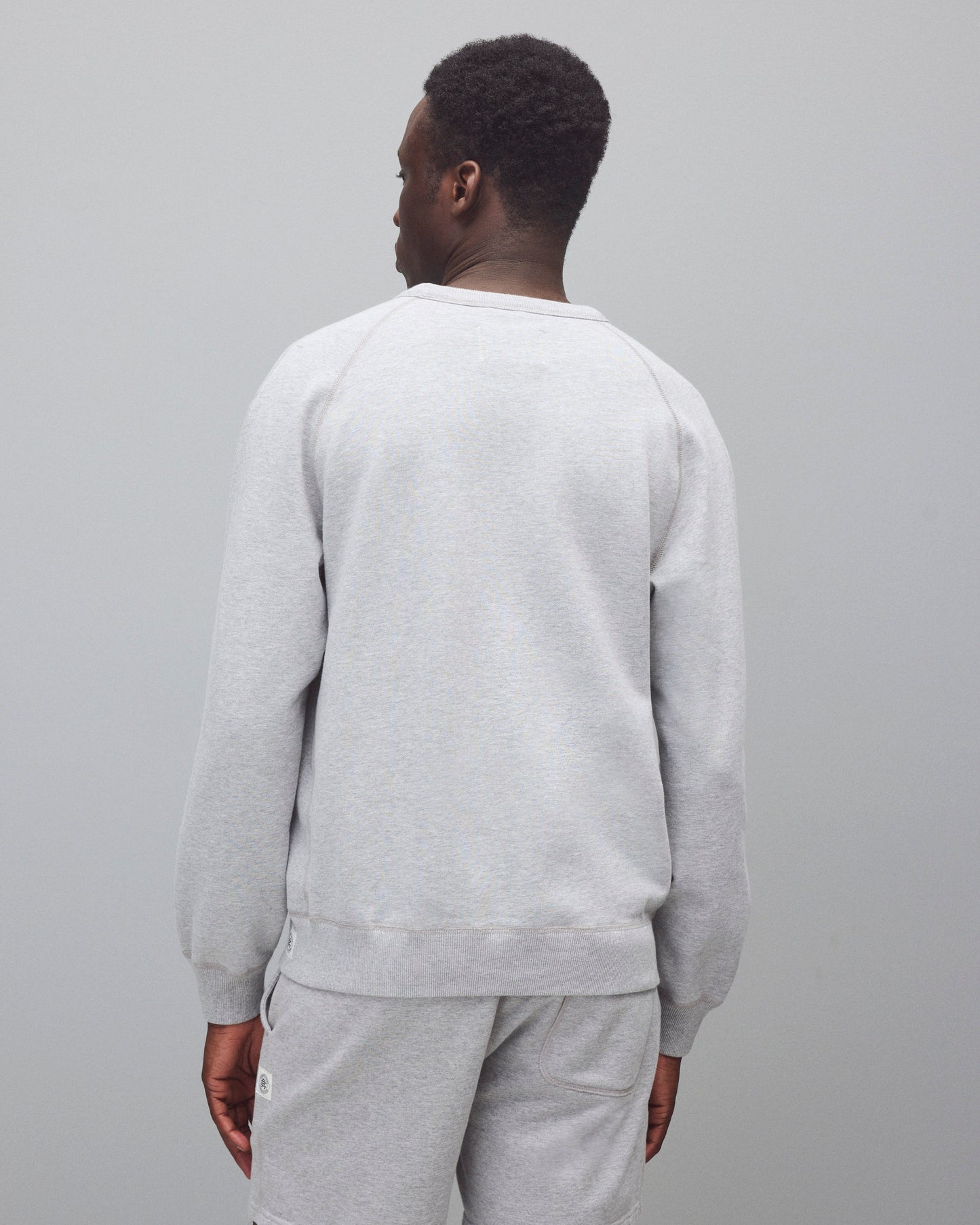 Midweight Terry Monogram Standard Crewneck