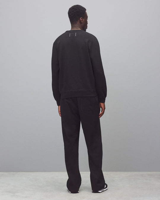 Midweight Terry Arch Logo Standard Crewneck