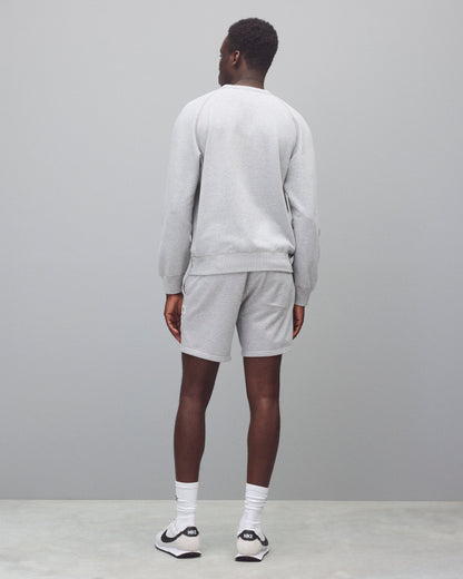 Midweight Terry Arch Logo Standard Crewneck