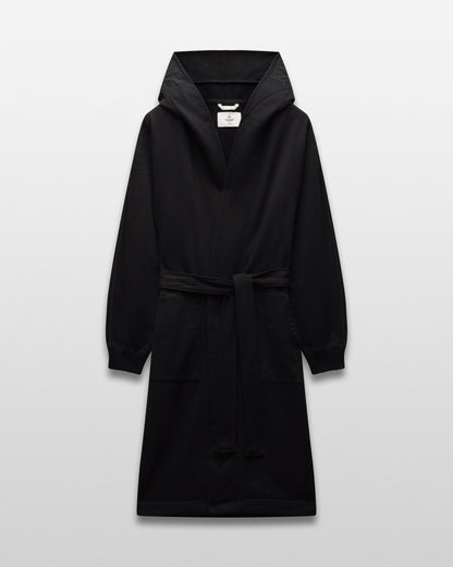 Midweight Terry Logo Relaxed Hooded Robe