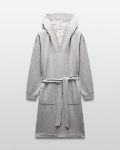 Midweight Terry Logo Relaxed Hooded Robe