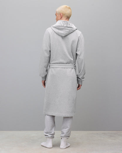 Midweight Terry Logo Relaxed Hooded Robe