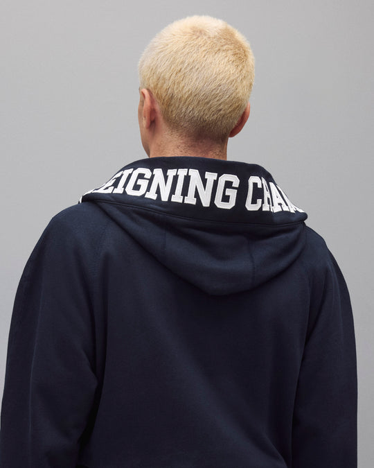 Midweight Terry Logo Relaxed Hooded Robe
