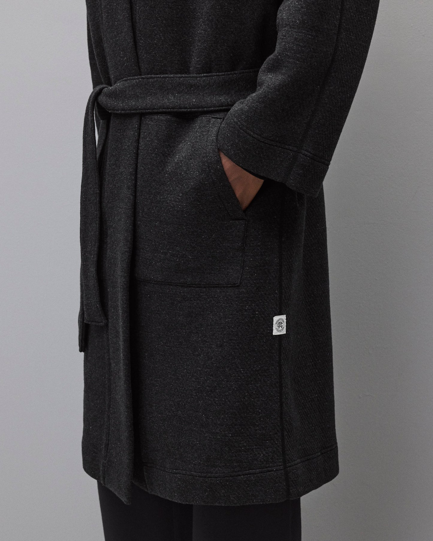 Cabin Fleece Logo Relaxed Robe
