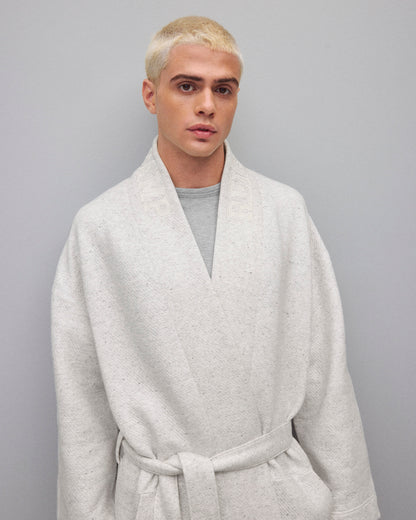 Cabin Fleece Logo Relaxed Robe