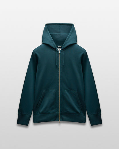 Midweight Terry Slim Zip Hoodie