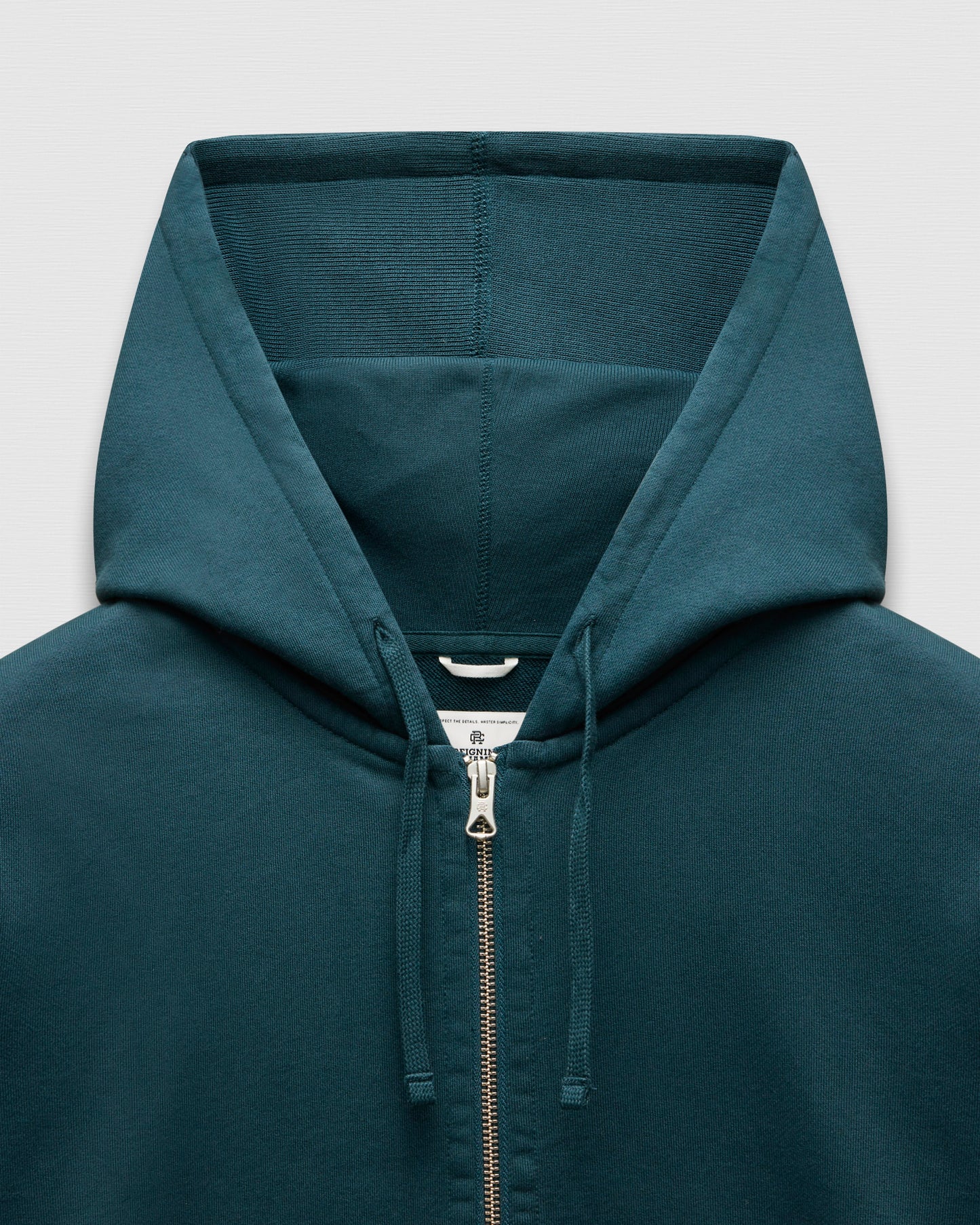 Midweight Terry Slim Zip Hoodie