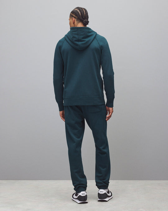 Midweight Terry Slim Zip Hoodie