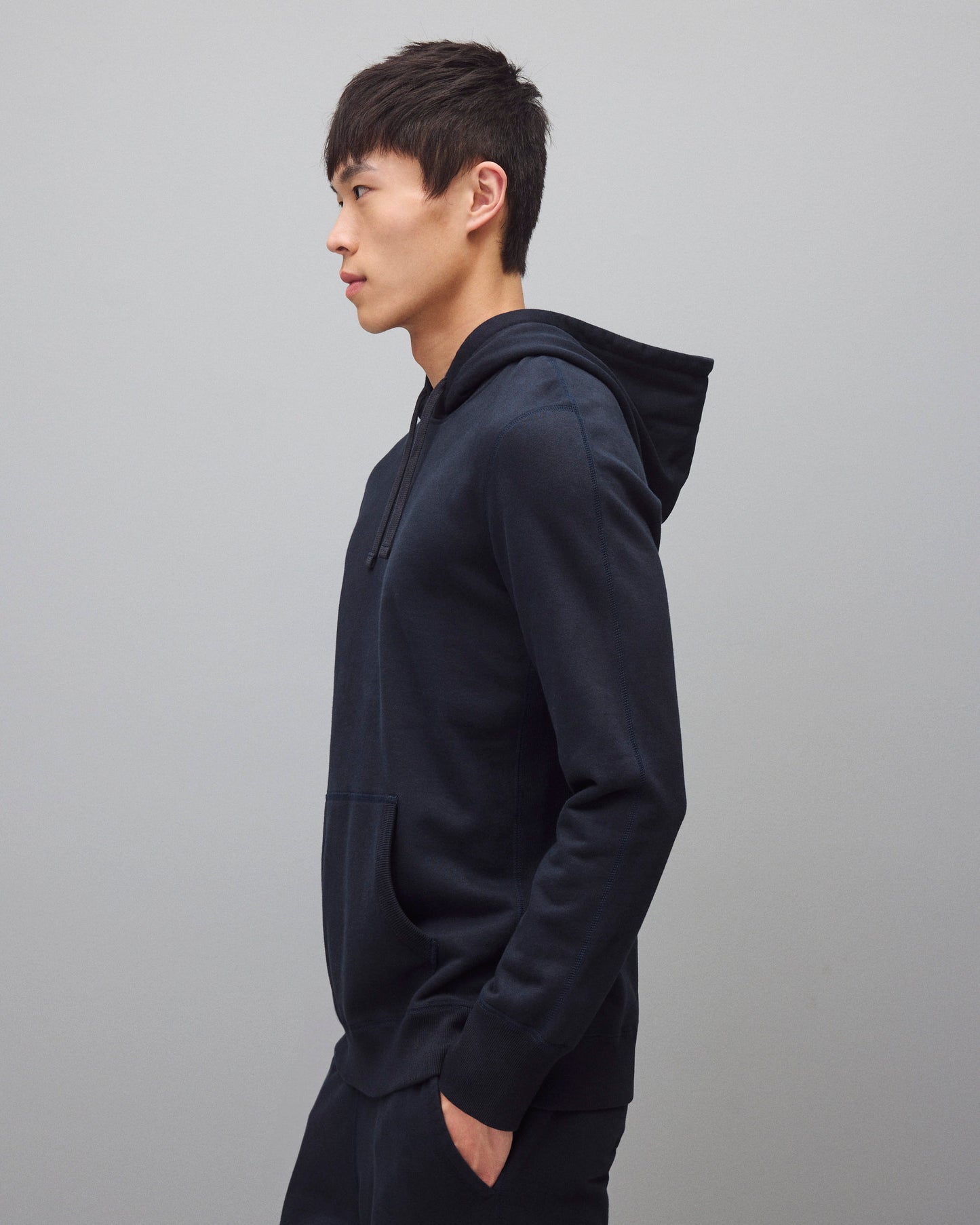 Midweight Terry Slim Hoodie