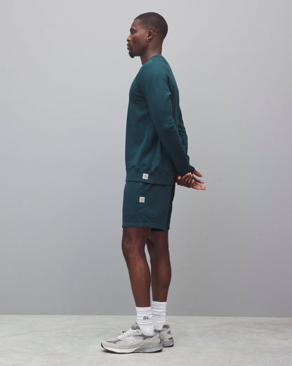 Midweight Terry Slim Crewneck