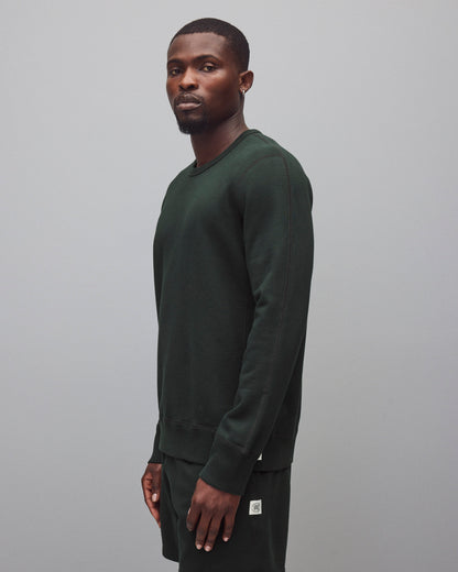 Midweight Terry Slim Crewneck
