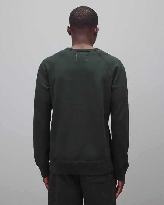 Midweight Terry Slim Crewneck