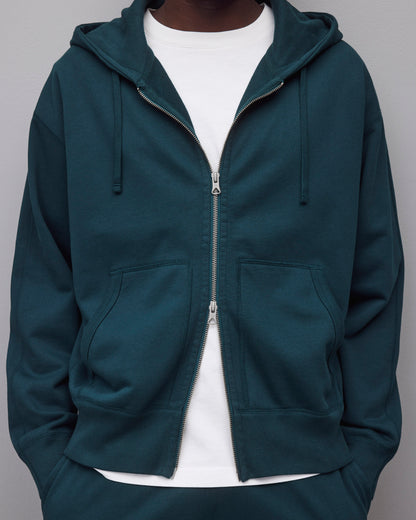Midweight Terry Relaxed Zip Hoodie