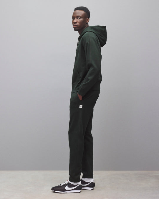 Midweight Terry Relaxed Zip Hoodie