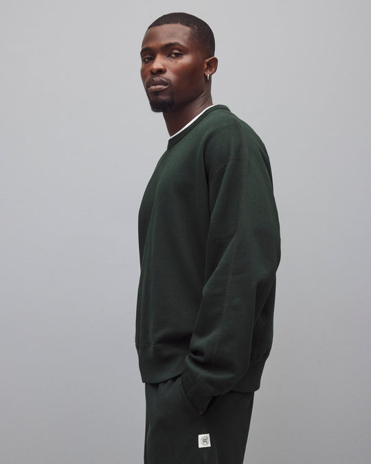 Midweight Terry Relaxed Crewneck