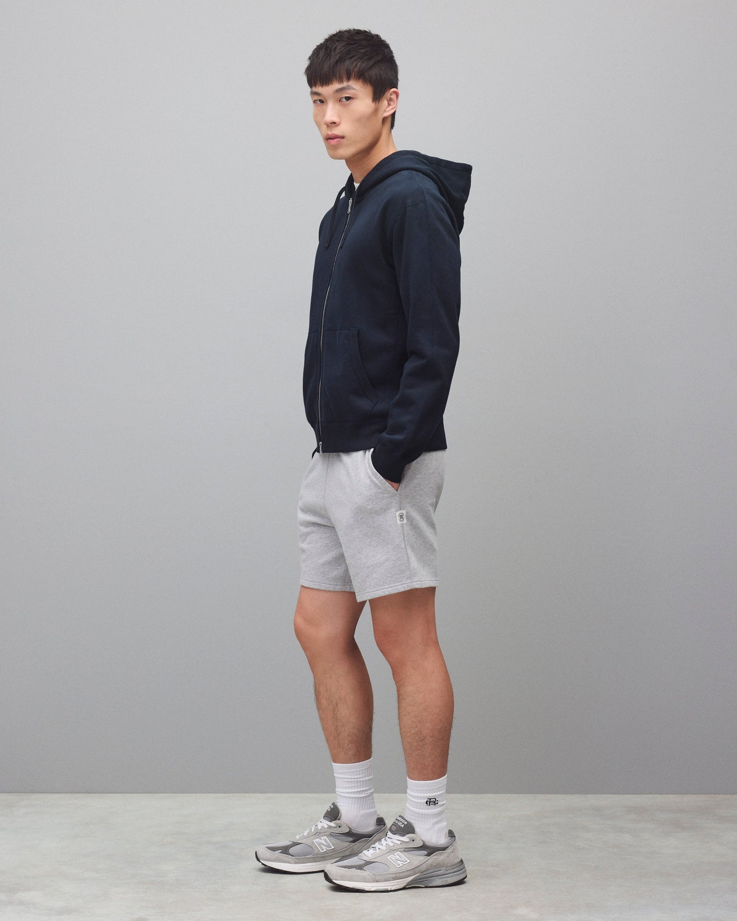 Midweight Terry Standard Zip Hoodie