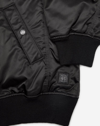 Nylon Twill Crew Jacket