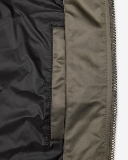 Nylon Twill Crew Jacket