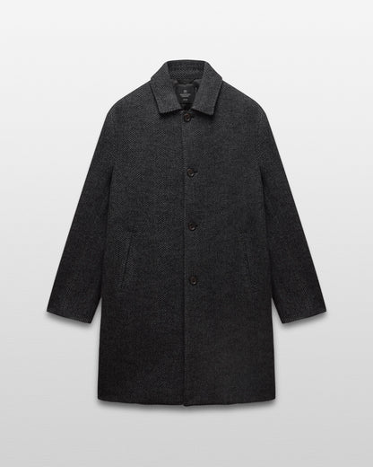 Wool Herringbone Scout Coat