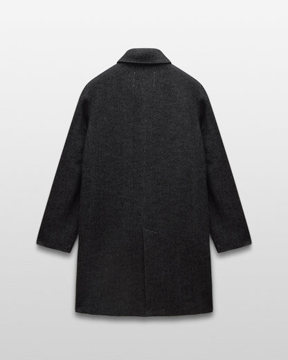 Wool Herringbone Scout Coat