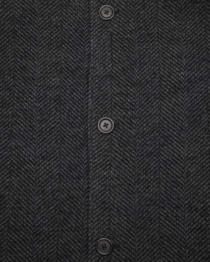 Wool Herringbone Scout Coat