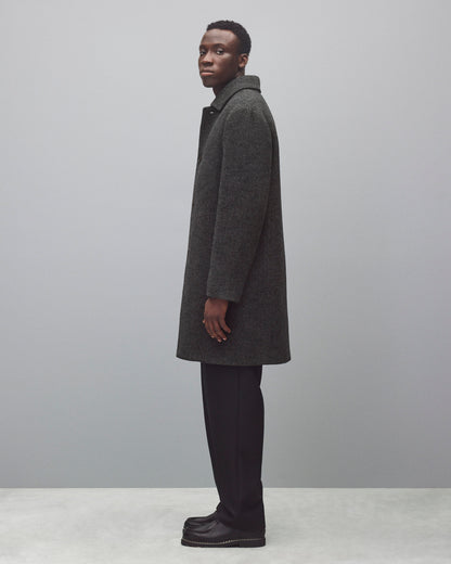 Wool Herringbone Scout Coat