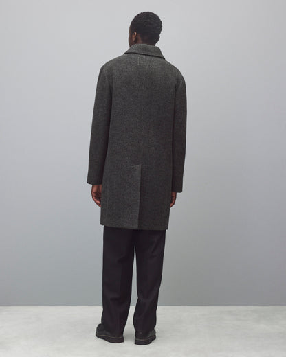 Wool Herringbone Scout Coat