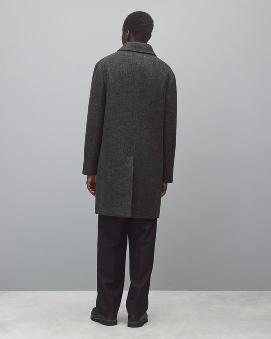 Wool Herringbone Scout Coat