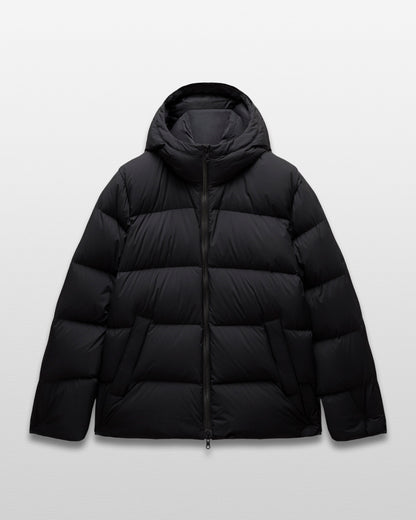 Matte Ripstop Franchise Hooded Down Jacket