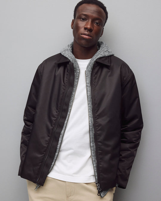 Nylon Twill Deck Jacket