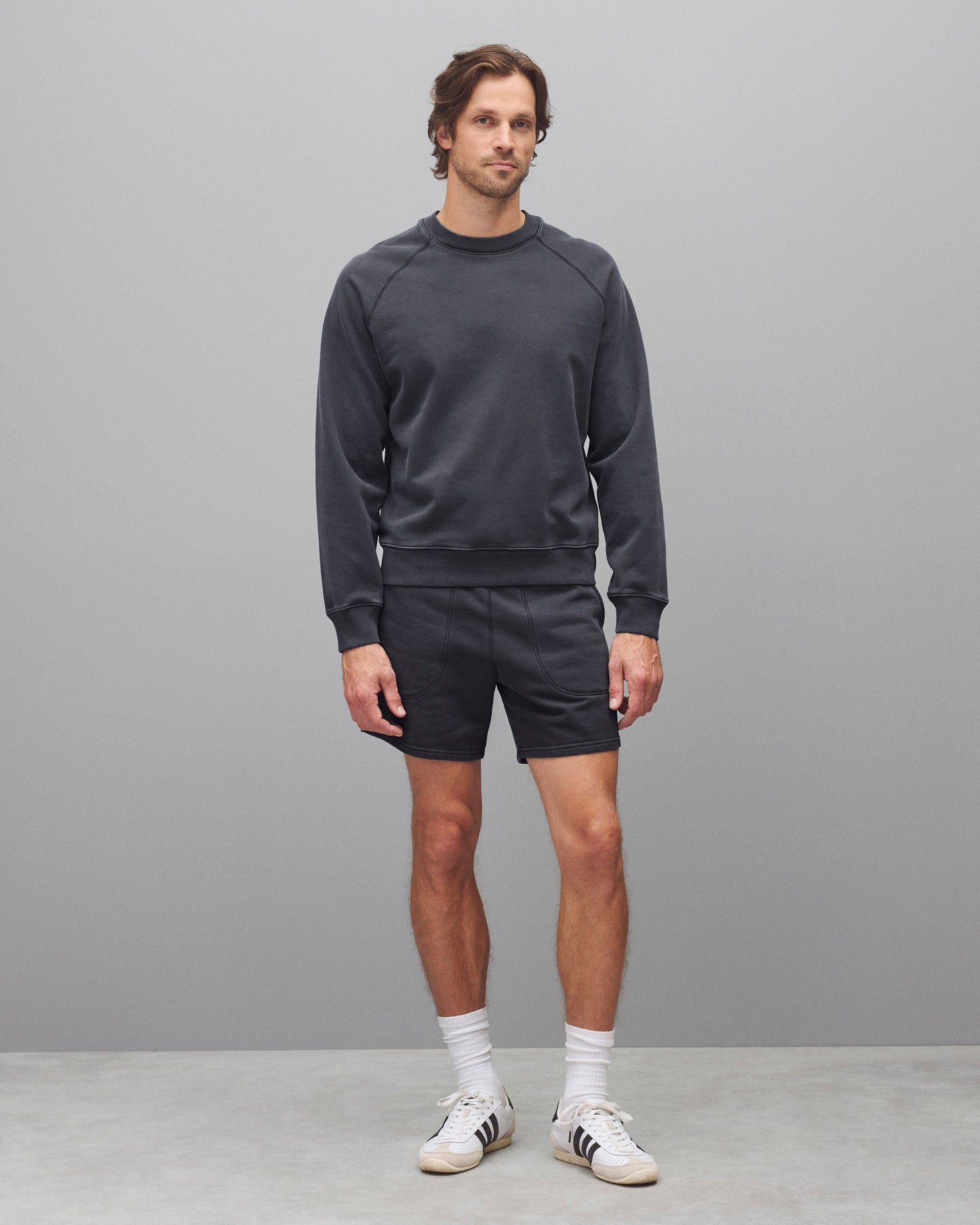 Midweight Terry Fadeaway Standard Sweatshort 6"