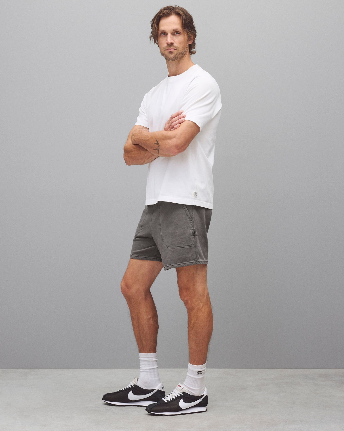 Midweight Terry Fadeaway Standard Sweatshort 6"