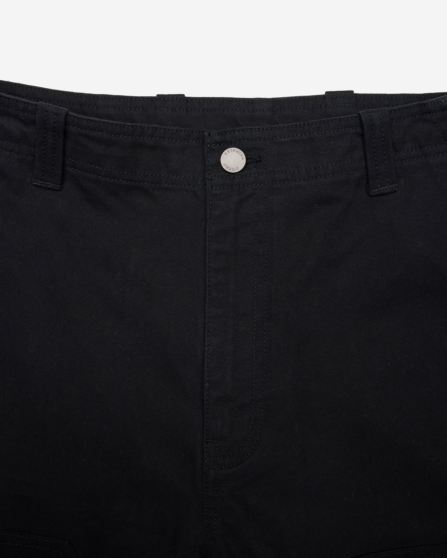 Cotton Canvas Relaxed Double Knee Pant