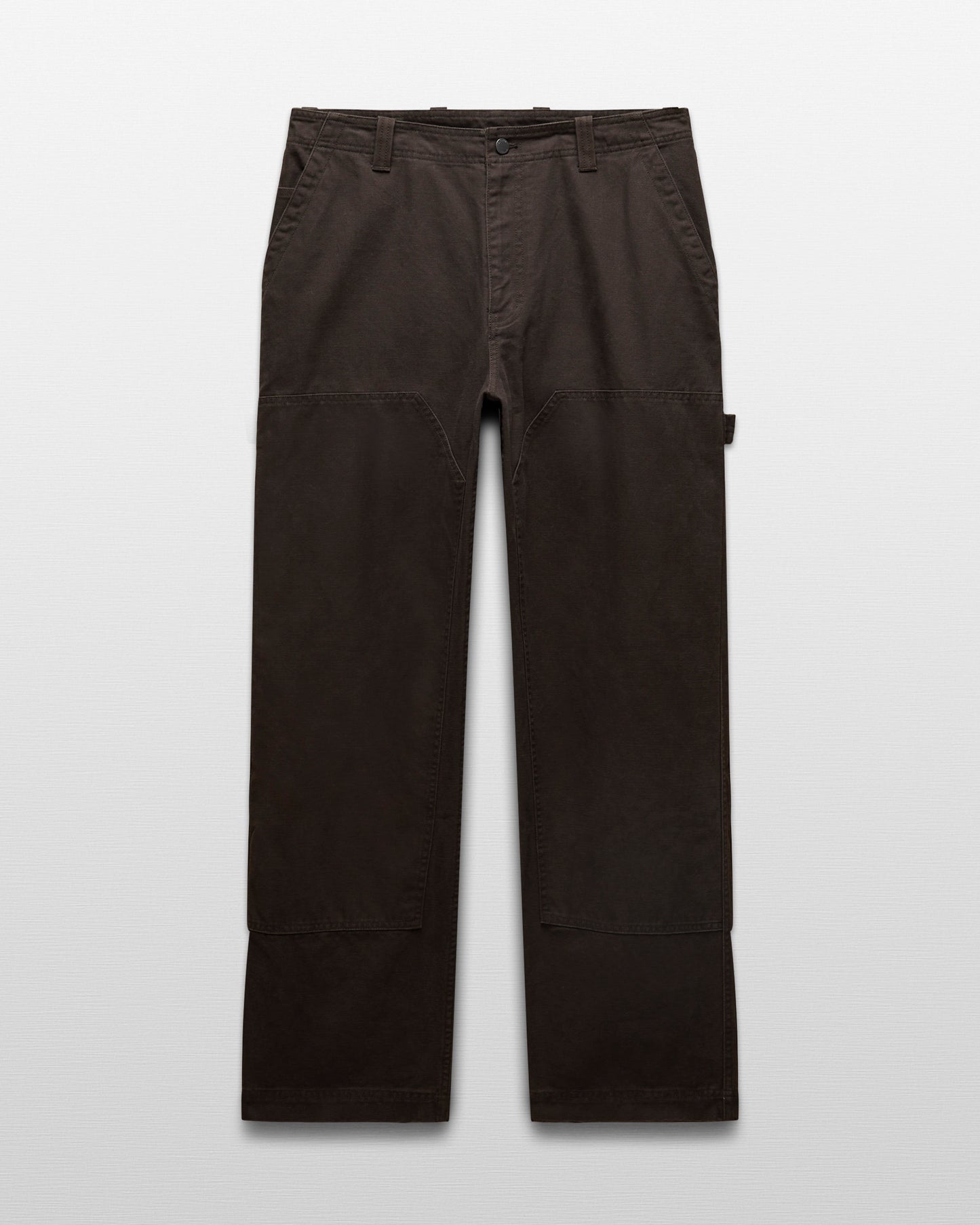 Cotton Canvas Relaxed Double Knee Pant