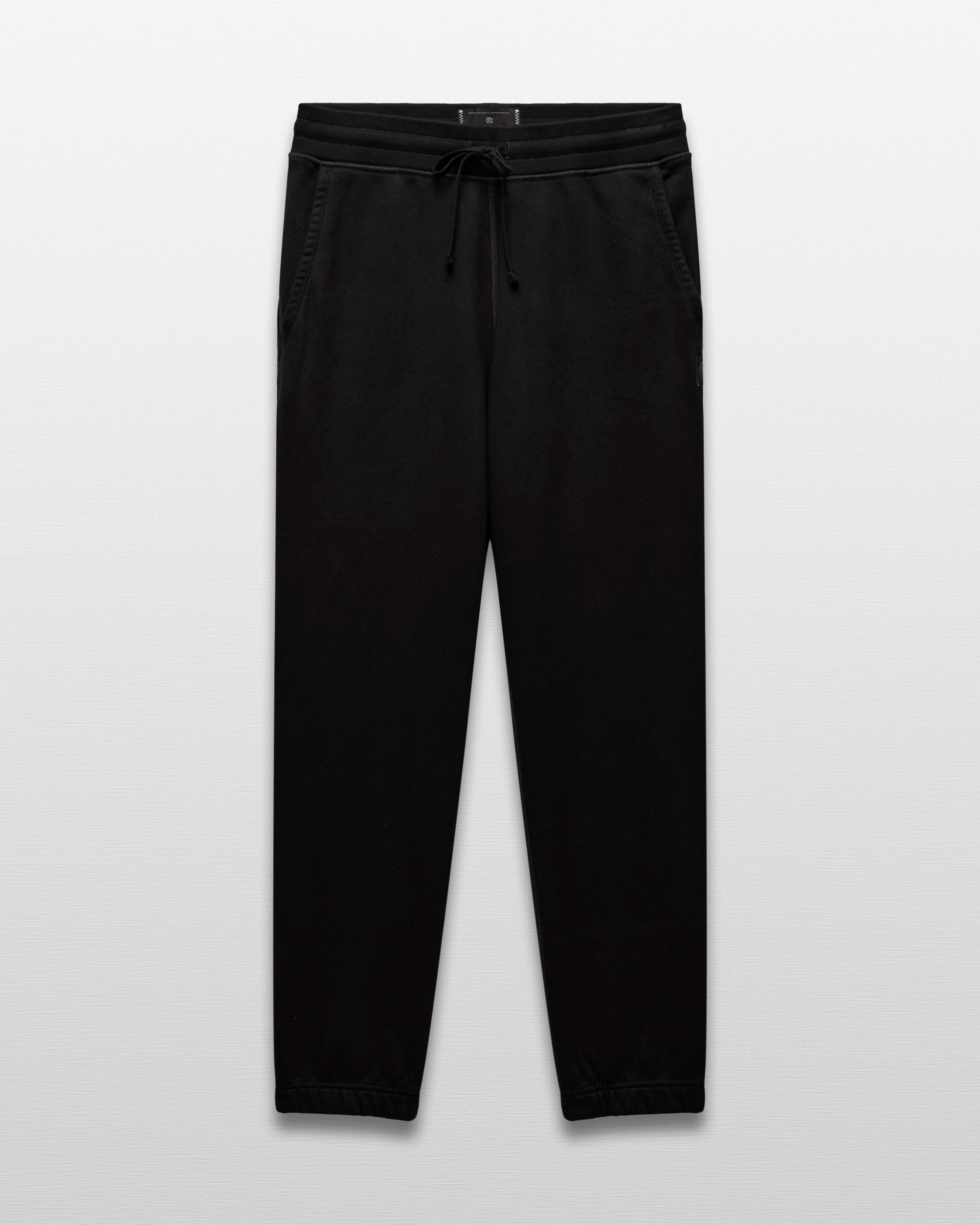 Kyoto Black Midweight Terry Standard Sweatpant | Reigning Champ