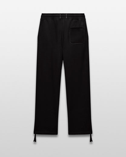 Kyoto Black Midweight Terry Relaxed Sweatpant