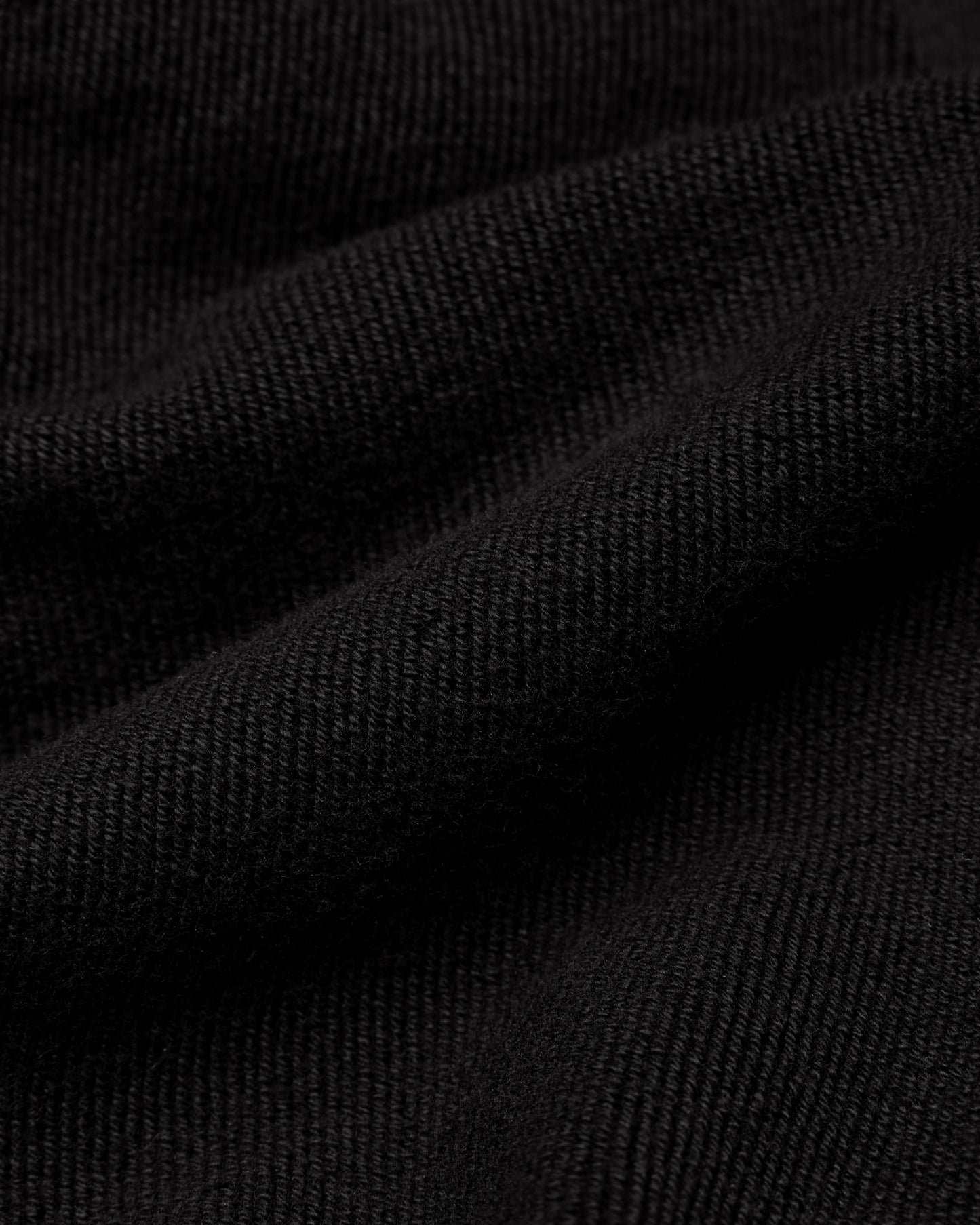 Kyoto Black Midweight Terry Relaxed Sweatpant