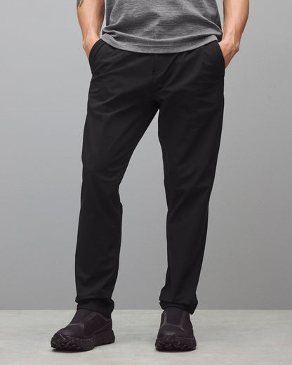 Stretch Warp Knit Coach's Slim Pant - Shorter