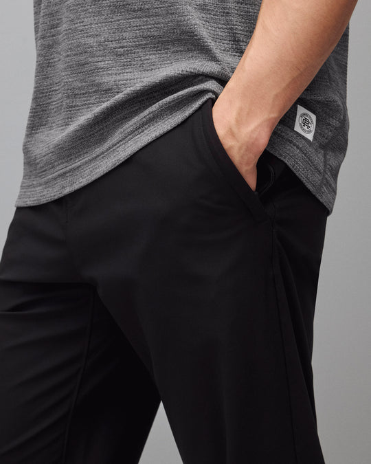 Stretch Warp Knit Coach's Slim Pant - Shorter